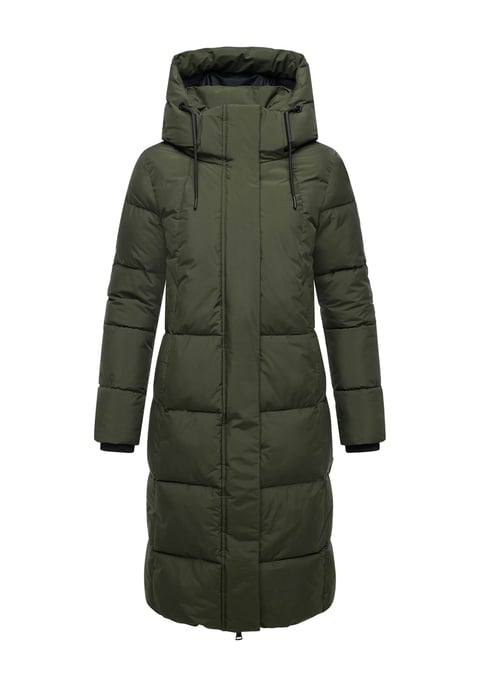 Abrigo acolchado de invierno Marikoo Chumanii XVI para mujer con bolsillos magnéticos - Image 1