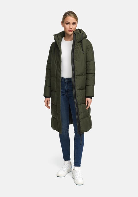 Abrigo acolchado de invierno Marikoo Chumanii XVI para mujer con bolsillos magnéticos - Image 5