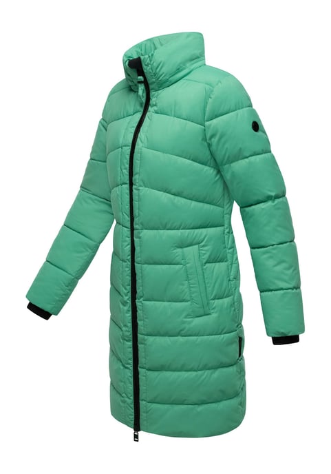 Abrigo de invierno Marikoo Kaltnäschen para mujer con capucha desmontable - Image 2