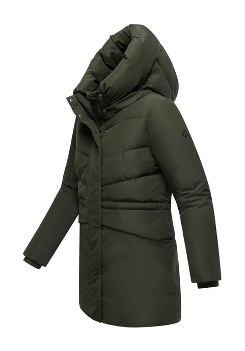Chaqueta de invierno Marikoo Delilah para mujer con forro polar y cintura ajustable - Image 2