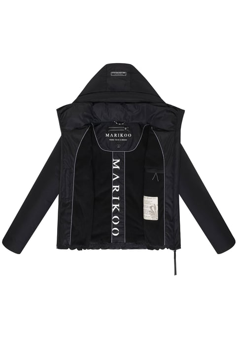 Chaqueta de invierno Marikoo Ninikaa para mujer con capucha y forro polar - Image 4