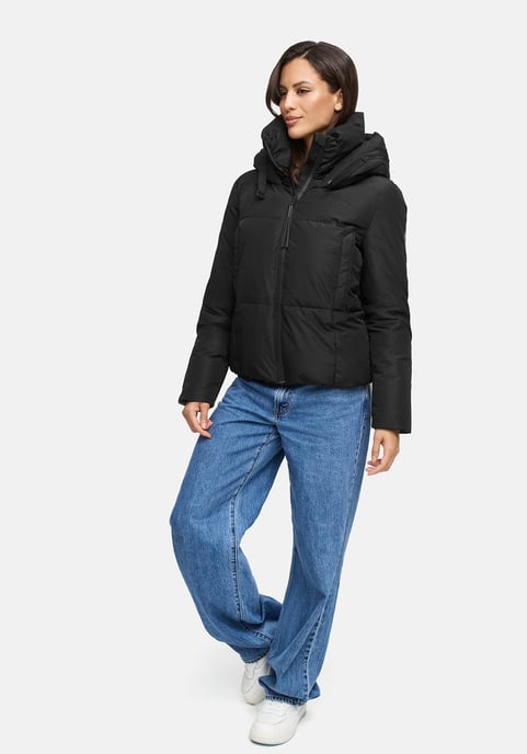 Chaqueta de invierno Marikoo Ninikaa para mujer con capucha y forro polar - Image 5