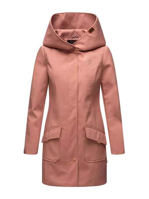 Marikoo chaqueta softshell mujer – Mayleen impermeable con capucha - Image 2