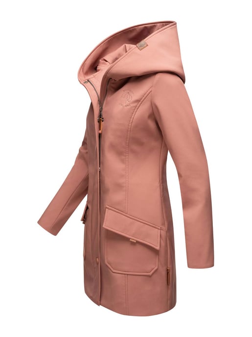 Marikoo chaqueta softshell mujer – Mayleen impermeable con capucha - Image 3