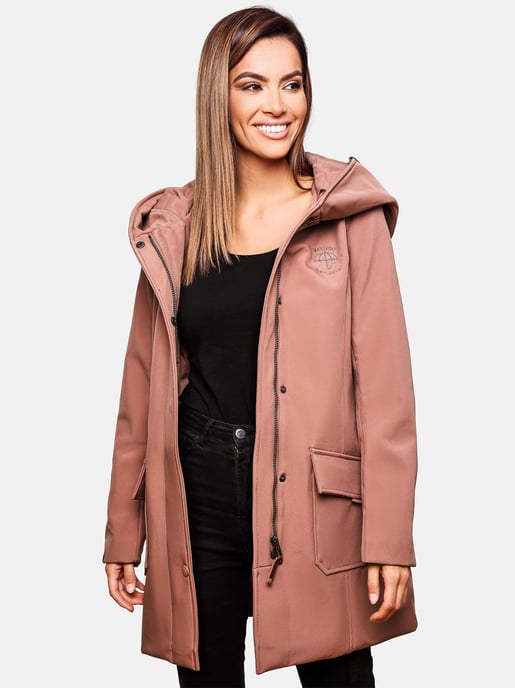 Marikoo chaqueta softshell mujer – Mayleen impermeable con capucha - Image 6