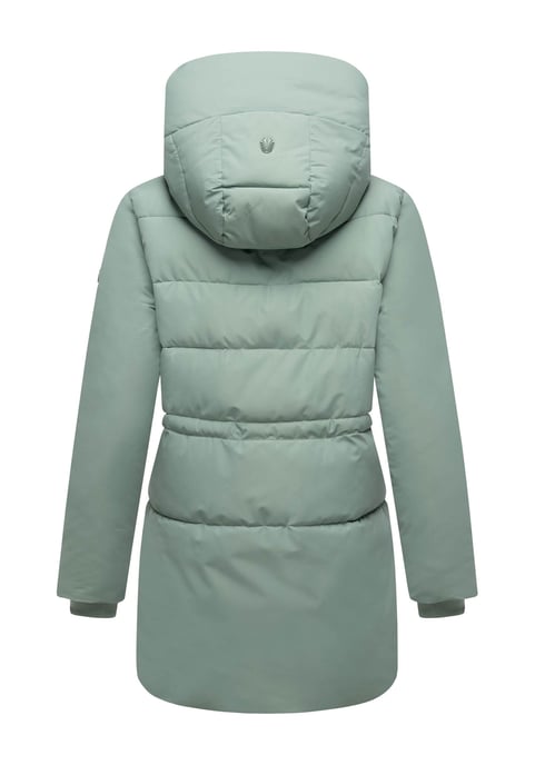 Chaqueta de invierno Marikoo Delilah para mujer con forro polar y cintura ajustable - Image 3
