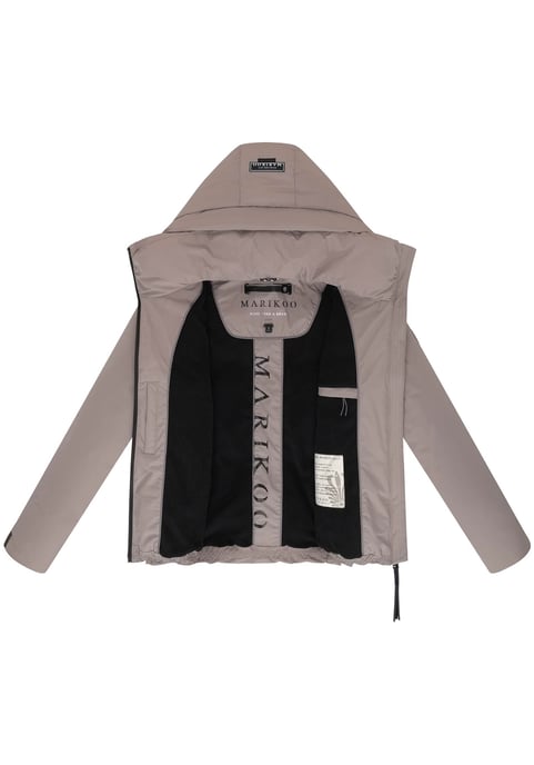 Chaqueta de invierno Marikoo Ninikaa para mujer con capucha y forro polar - Image 4