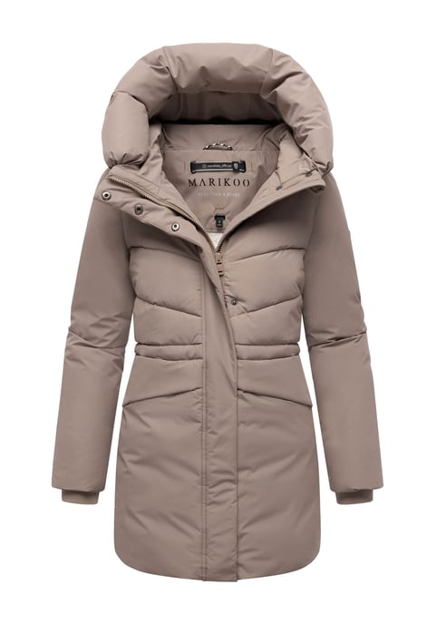 Chaqueta de invierno Marikoo Delilah para mujer con forro polar y cintura ajustable - Image 1