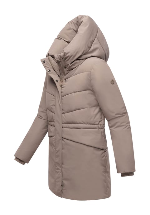 Chaqueta de invierno Marikoo Delilah para mujer con forro polar y cintura ajustable - Image 2