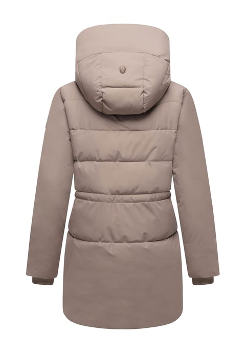 Chaqueta de invierno Marikoo Delilah para mujer con forro polar y cintura ajustable - Image 3
