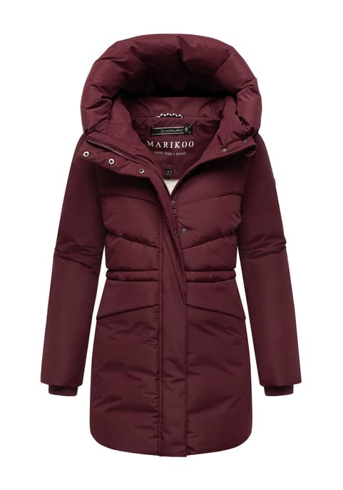 Chaqueta de invierno Marikoo Delilah para mujer con forro polar y cintura ajustable - Image 1