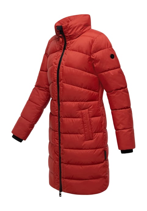 Abrigo de invierno Marikoo Kaltnäschen para mujer con capucha desmontable - Image 2