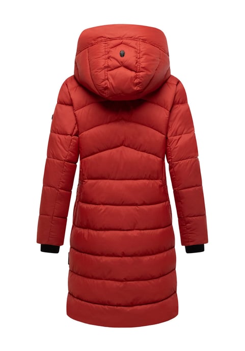 Abrigo de invierno Marikoo Kaltnäschen para mujer con capucha desmontable - Image 3