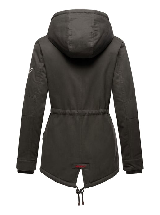 Chaqueta de invierno Marikoo Manolya para mujer con exterior de algodón y forro de borreguito - Image 5