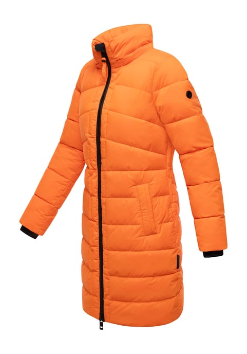 Abrigo de invierno Marikoo Kaltnäschen para mujer con capucha desmontable - Image 2