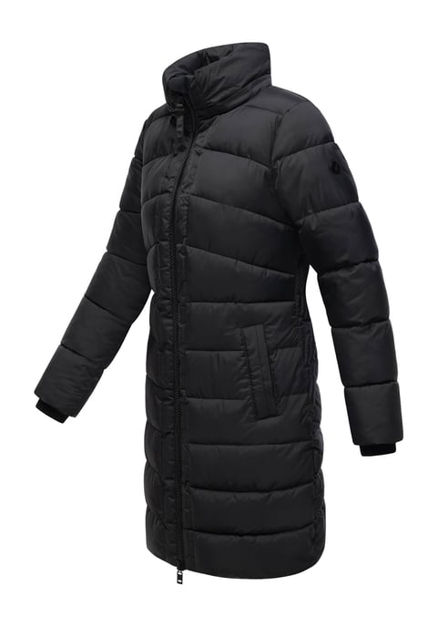 Abrigo de invierno Marikoo Kaltnäschen para mujer con capucha desmontable - Image 2