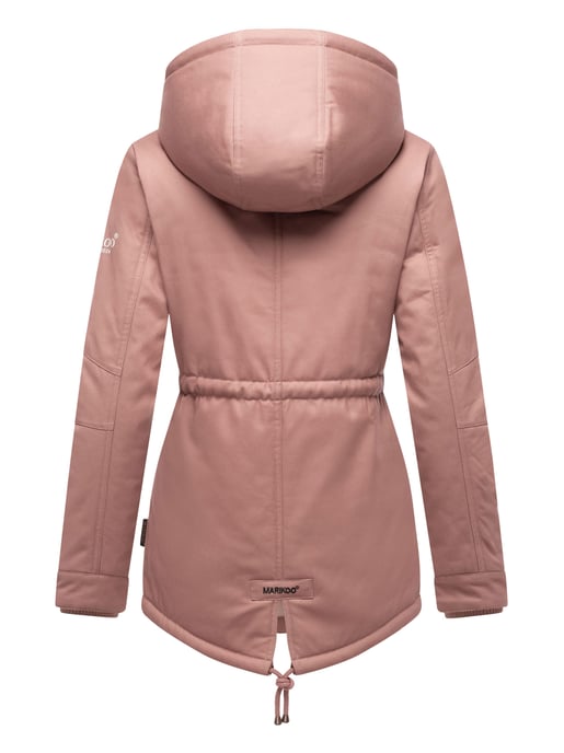 Chaqueta de invierno Marikoo Manolya para mujer con exterior de algodón y forro de borreguito - Image 4