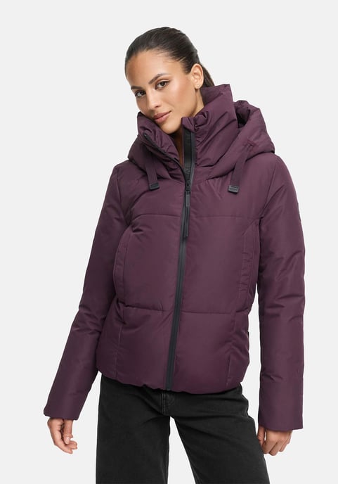 Chaqueta de invierno Marikoo Ninikaa para mujer con capucha y forro polar - Image 5