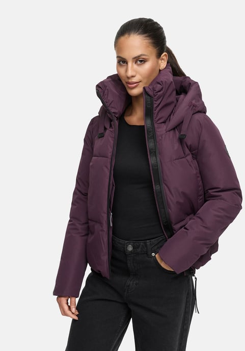 Chaqueta de invierno Marikoo Ninikaa para mujer con capucha y forro polar - Image 6