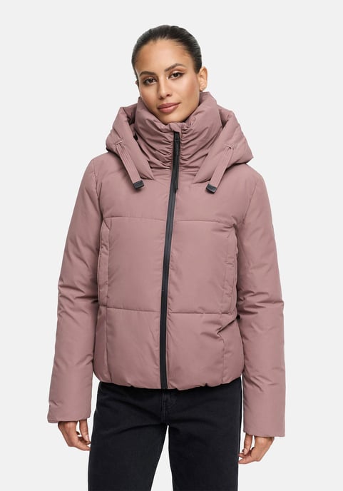 Chaqueta de invierno Marikoo Ninikaa para mujer con capucha y forro polar - Image 5