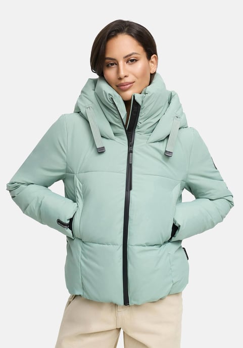 Chaqueta de invierno Marikoo Ninikaa para mujer con capucha y forro polar - Image 5