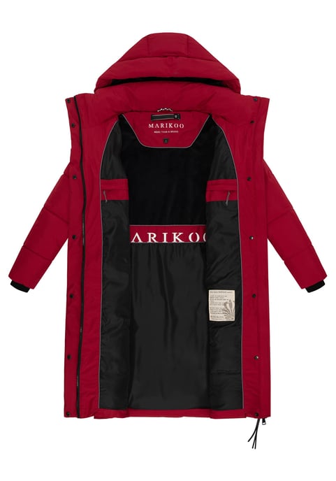 Abrigo acolchado de invierno Marikoo Chumanii XVI para mujer con bolsillos magnéticos - Image 4