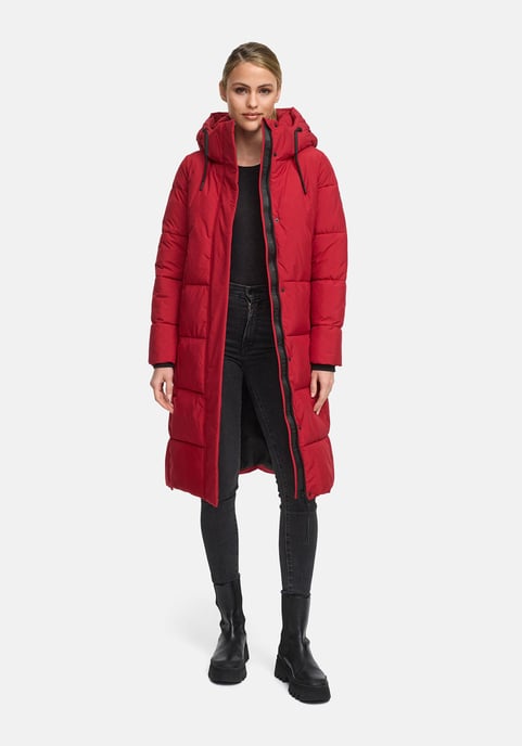Abrigo acolchado de invierno Marikoo Chumanii XVI para mujer con bolsillos magnéticos - Image 5