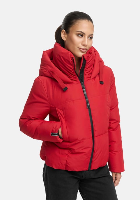 Chaqueta de invierno Marikoo Ninikaa para mujer con capucha y forro polar - Image 5