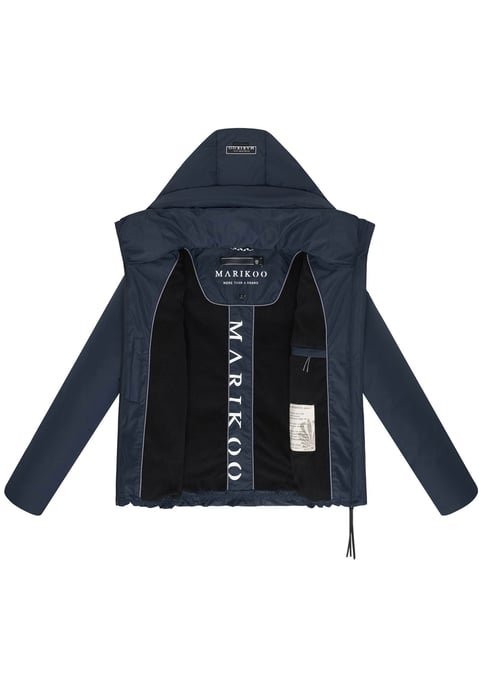 Chaqueta de invierno Marikoo Ninikaa para mujer con capucha y forro polar - Image 4