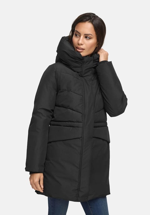 Chaqueta de invierno Marikoo Delilah para mujer con forro polar y cintura ajustable - Image 5