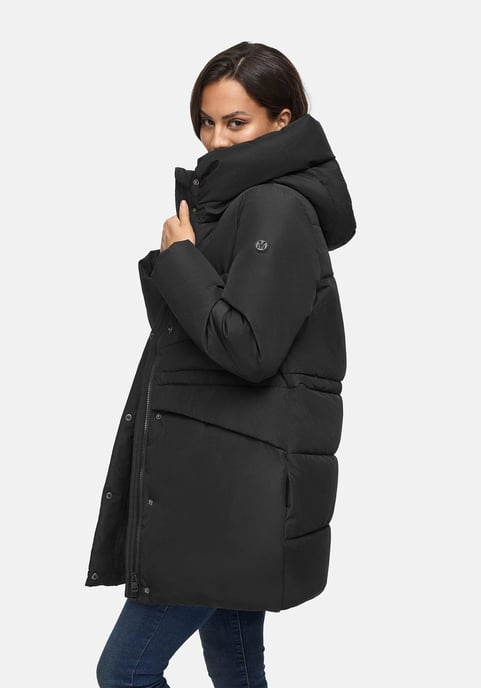 Chaqueta de invierno Marikoo Delilah para mujer con forro polar y cintura ajustable - Image 6