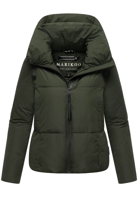 Chaqueta de invierno Marikoo Ninikaa para mujer con capucha y forro polar - Image 1