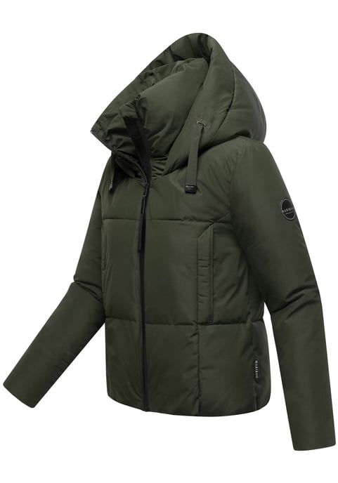 Chaqueta de invierno Marikoo Ninikaa para mujer con capucha y forro polar - Image 2
