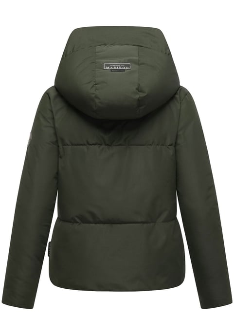 Chaqueta de invierno Marikoo Ninikaa para mujer con capucha y forro polar - Image 3