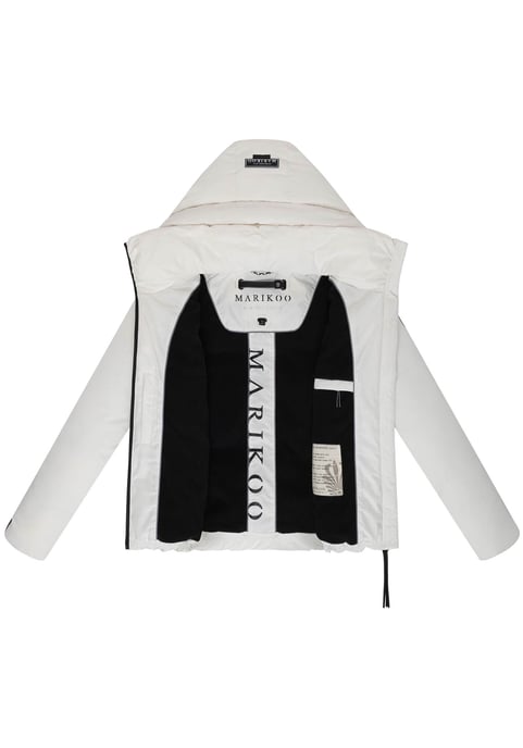 Chaqueta de invierno Marikoo Ninikaa para mujer con capucha y forro polar - Image 4