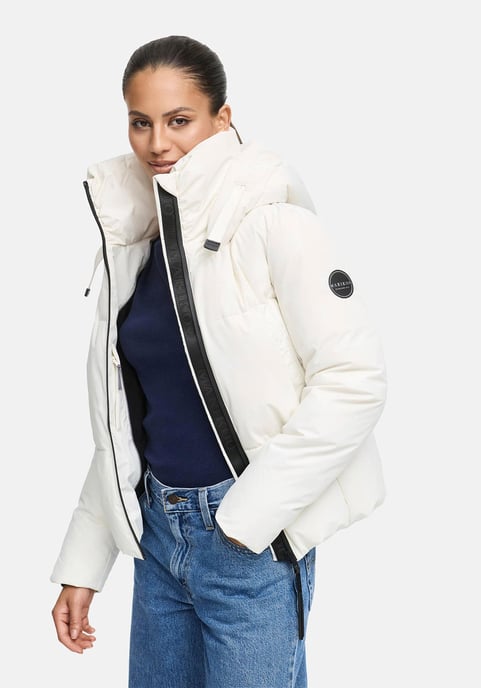 Chaqueta de invierno Marikoo Ninikaa para mujer con capucha y forro polar - Image 6