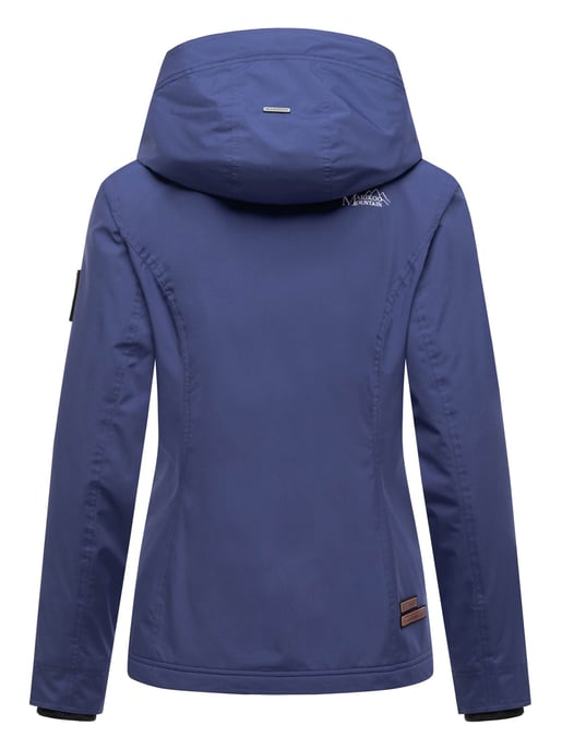 Chaqueta de entretiempo Marikoo Erdbeere para mujer con doble cuello y forro polar - Image 5