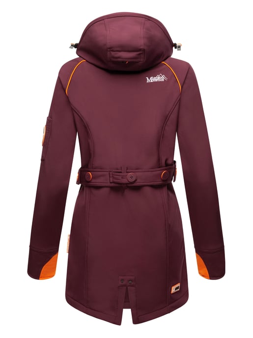 Marikoo chaqueta softshell mujer – Soulinaa, impermeable con capucha desmontable - Image 5