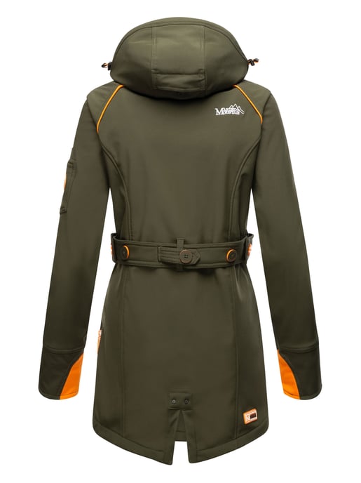 Marikoo chaqueta softshell mujer – Soulinaa, impermeable con capucha desmontable - Image 5