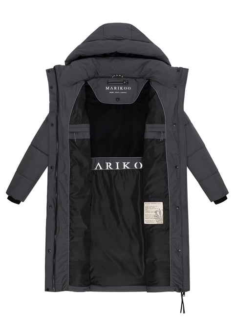 Abrigo acolchado de invierno Marikoo Chumanii XVI para mujer con bolsillos magnéticos - Image 4