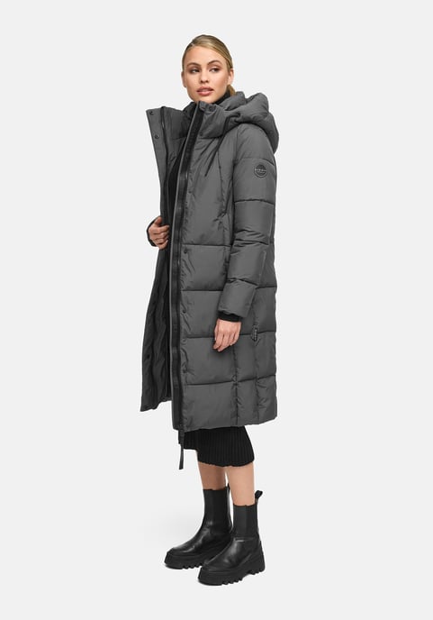Abrigo acolchado de invierno Marikoo Chumanii XVI para mujer con bolsillos magnéticos - Image 5