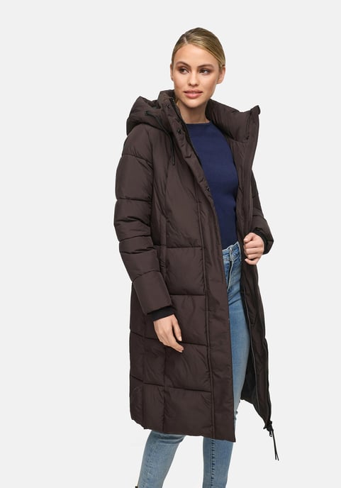 Abrigo acolchado de invierno Marikoo Chumanii XVI para mujer con bolsillos magnéticos - Image 5