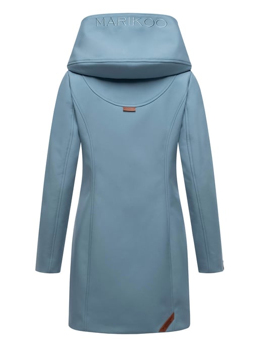 Marikoo chaqueta softshell mujer – Mayleen impermeable con capucha - Image 4