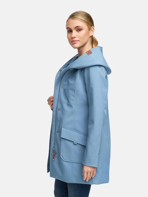 Marikoo chaqueta softshell mujer – Mayleen impermeable con capucha - Image 6