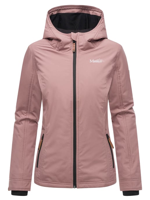Marikoo Chaqueta ligera entretiempo mujer resistente al agua y al viento con capucha mauve - Image 2