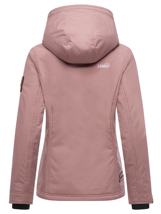 Marikoo Chaqueta ligera entretiempo mujer resistente al agua y al viento con capucha mauve - Image 4
