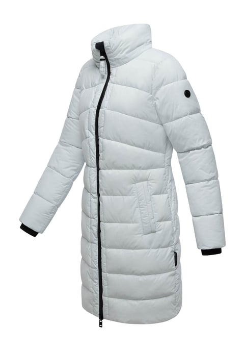 Abrigo de invierno Marikoo Kaltnäschen para mujer con capucha desmontable - Image 2