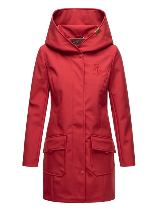 Marikoo chaqueta softshell mujer – Mayleen impermeable con capucha - Image 2
