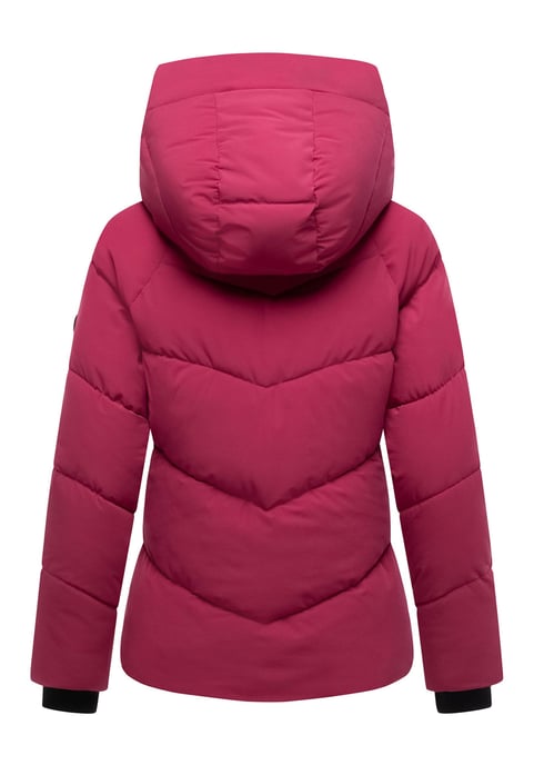 Chaqueta acolchada de invierno Marikoo Kwamee para mujer con capucha y cremallera bidireccional - Image 3