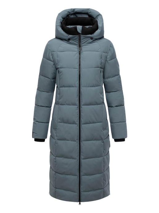 Abrigo acolchado de invierno Marikoo Lanitaa XVI para mujer con capucha desmontable - Image 2